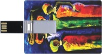 Printland Credit Card Shaped PC83264 8 GB Pen Drive(Multicolor)   Laptop Accessories  (Printland)
