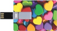 Printland Credit Card Shaped PC82010 8 GB Pen Drive(Multicolor)   Laptop Accessories  (Printland)