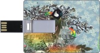 Printland Credit Card Shaped PC82580 8 GB Pen Drive(Multicolor)   Laptop Accessories  (Printland)