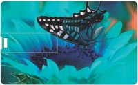 Printland Credit Card Butterfly PC80551 8 GB Pen Drive(Multicolor)   Laptop Accessories  (Printland)