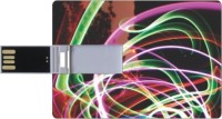 Printland Credit Card Shaped PC83132 8 GB Pen Drive(Multicolor)   Laptop Accessories  (Printland)