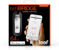 Leef iBridge Mobile Memory 64 GB Pen Drive(White)