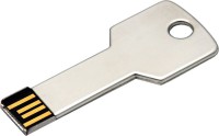 Microware Metal Key Shape 16 GB Pen Drive   Laptop Accessories  (Microware)