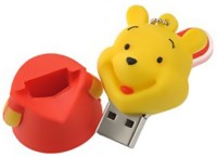 Microware Lovely Winnie The Pooh Shape 16 GB Pen Drive   Laptop Accessories  (Microware)