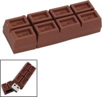 Microware Chocolate Shape 16 GB Pen Drive   Laptop Accessories  (Microware)