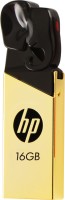 View HP V 239G 16 GB Fancy Pendrive(Golden & Black) Laptop Accessories Price Online(HP)