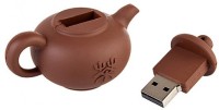 Microware TeaPot Brown Shape 16 GB Pen Drive   Laptop Accessories  (Microware)