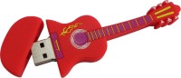 Microware Red Electric Guitar Shape 32 GB Pen Drive
