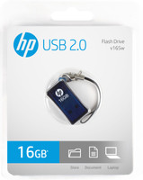 HP V-165 W - 16 GB Utility Pendrive(Blue)