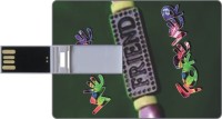 Printland Credit Card Shaped PC82612 8 GB Pen Drive(Multicolor)   Laptop Accessories  (Printland)