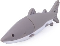 View Quace Shark 16 GB Pen Drive(Grey) Laptop Accessories Price Online(Quace)