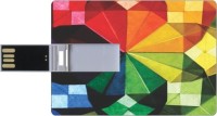 Printland Credit Card Shaped PC83255 8 GB Pen Drive(Multicolor)   Laptop Accessories  (Printland)