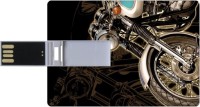 Printland Credit Card Shaped PC82996 8 GB Pen Drive(Multicolor)   Laptop Accessories  (Printland)