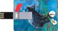 Printland Credit Card Shaped PC82567 8 GB Pen Drive(Multicolor)   Laptop Accessories  (Printland)