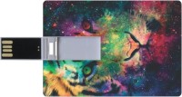 Printland Credit Card Shaped PC83364 8 GB Pen Drive(Multicolor)   Laptop Accessories  (Printland)