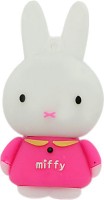 Microware Miffy Shape 16 GB Pen Drive(Pink & White)   Laptop Accessories  (Microware)