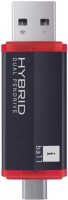 iball Hybrid Pen Drive- 16 GB OTG Drive(Black, Type A to Micro USB)