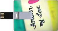 Printland Credit Card Shaped PC82201 8 GB Pen Drive(Multicolor)   Laptop Accessories  (Printland)