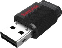 View SanDisk Ultra Dual 16 GB OTG Drive(Black, Type A to Micro USB) Laptop Accessories Price Online(SanDisk)
