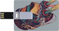 Printland Credit Card Shaped PC81893 8 GB Pen Drive(Multicolor)   Laptop Accessories  (Printland)