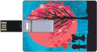 Printland Credit Card Shaped PC82639 8 GB Pen Drive(Multicolor)   Laptop Accessories  (Printland)