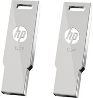 HP V232W Pack Of 2 16 GB Pen Drive(Silver)