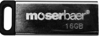 Moserbaer ATOM 16GB 16 GB Pen Drive(Black)   Laptop Accessories  (Moserbaer)