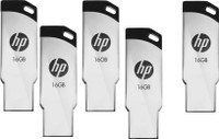HP V236W 16 GB Pen Drive(Silver, Black)