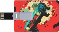 Printland Credit Card Shaped PC83325 8 GB Pen Drive(Multicolor)   Laptop Accessories  (Printland)