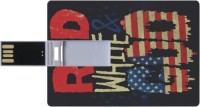 Printland Credit Card Shaped PC83654 8 GB Pen Drive(Multicolor)   Laptop Accessories  (Printland)