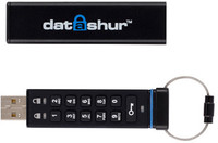 iStorage DatAshur 8 GB Pen Drive(Black)