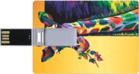 Printland Credit Card Shaped PC81910 8 GB Pen Drive(Multicolor)   Laptop Accessories  (Printland)