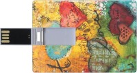 Printland Credit Card Shaped PC82018 8 GB Pen Drive(Multicolor)   Laptop Accessories  (Printland)