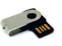 View Shrih Twist Turn Design 8 GB Pen Drive(Silver) Laptop Accessories Price Online(Shrih)