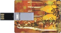 Printland Credit Card Shaped PC82490 8 GB Pen Drive(Multicolor)   Laptop Accessories  (Printland)