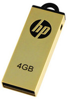 HP V-225 4 GB Pen Drive(Gold)