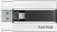 SanDisk iXpand 64 GB Flash Drive for iPhone and iPad(Silver, Type A to Lightning)
