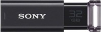 Sony Micro Vault Click 32 GB Pen Drive(Black)