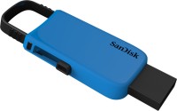 View Sandisk Cruzer U - USB Flash Drive 16 GB Pendrive(Blue) Laptop Accessories Price Online(SanDisk)