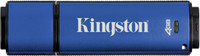 Kingston DataTraveler Vault Privacy 4 GB Pen Drive(Blue)