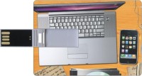 Printland Credit Card Shaped PC83072 8 GB Pen Drive(Multicolor)   Laptop Accessories  (Printland)