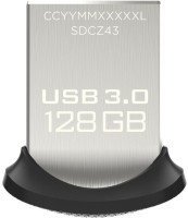 SanDisk Ultra Fit USB 3.0 128 GB Pen Drive(Black)   Laptop Accessories  (SanDisk)