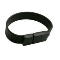 View Microware Wristband Black Shape Designer 8 GB Pendrive Laptop Accessories Price Online(Microware)