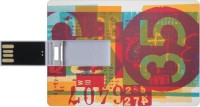 Printland Credit Card Shaped PC82729 8 GB Pen Drive(Multicolor)   Laptop Accessories  (Printland)