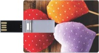 Printland Credit Card Shaped PC83695 8 GB Pen Drive(Multicolor)   Laptop Accessories  (Printland)