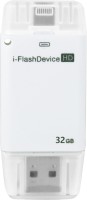 IMAGE i-Flash Device Dual Port 32 GB Pen Drive(White)   Laptop Accessories  (IMAGE)