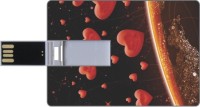 Printland Credit Card Shaped PC82181 8 GB Pen Drive(Multicolor)   Laptop Accessories  (Printland)