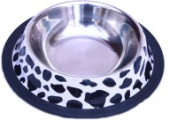 Royal Pet Round Steel Pet Bowl(250 ml Multicolor)