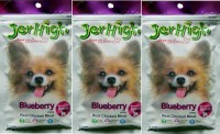 JerHigh Blueberry Chicken Dog Chew(70 g, Pack of 3)