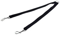 Futaba Dog Collar & Leash(45 - 66 cm, Black)